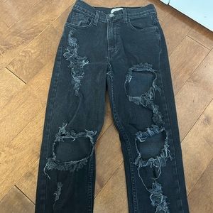 “Vibrant” mom jeans